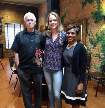 Left to right: Ron Woodard, Amy Fraley, and Cherie Dotson 