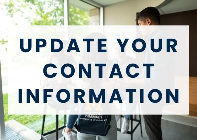 Update your contact information link to leaders and best page