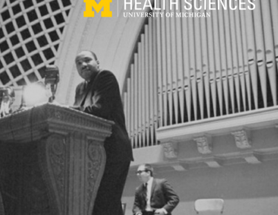 Martin Luther King Jr. in Hill Auditorium