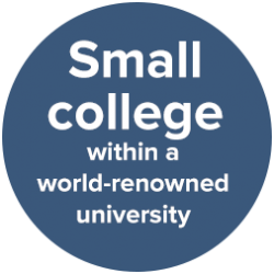 Small college within a world-renowned university