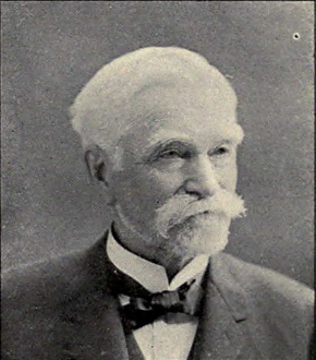 Headshot of Albert Prescott, the College of Pharmacy's first dean.