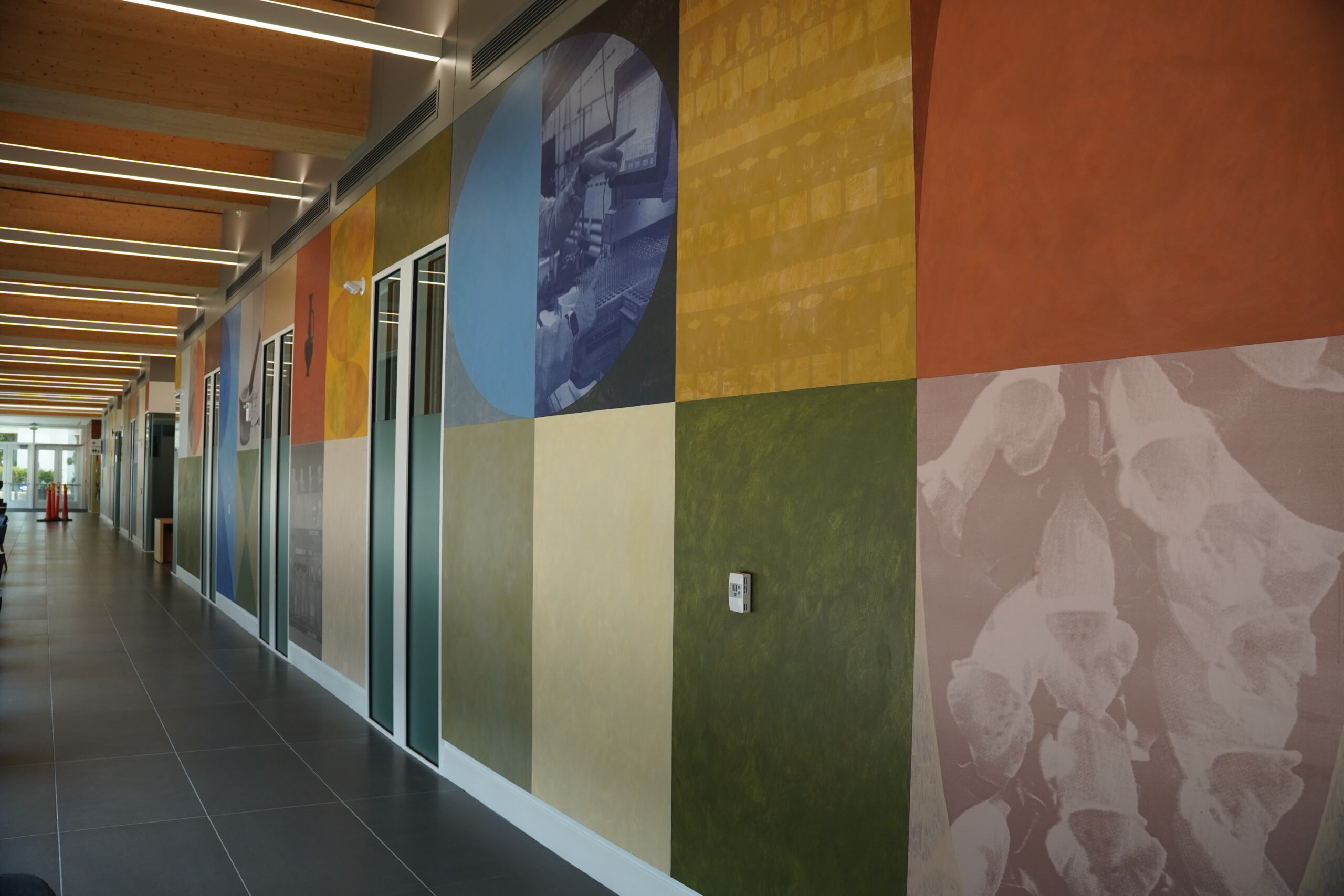 InterActions Mural at the College of Pharmacy.