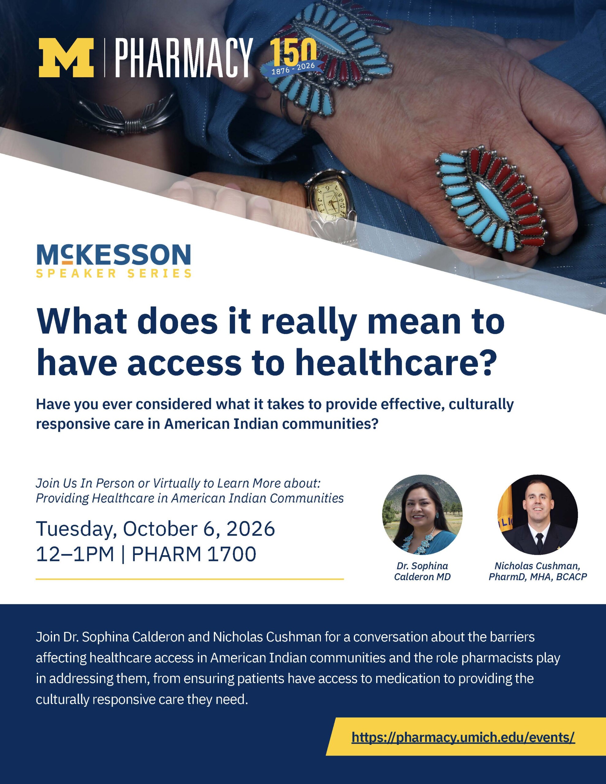 McKesson Lecture Series Flyer